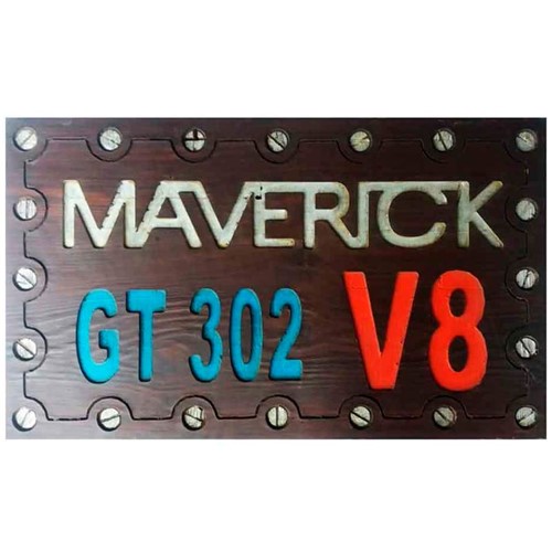 Quadro Madeira Maverick GT 302
