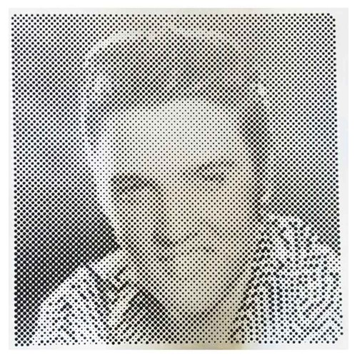 Quadro Madeira Perfurado Elvis Presley
