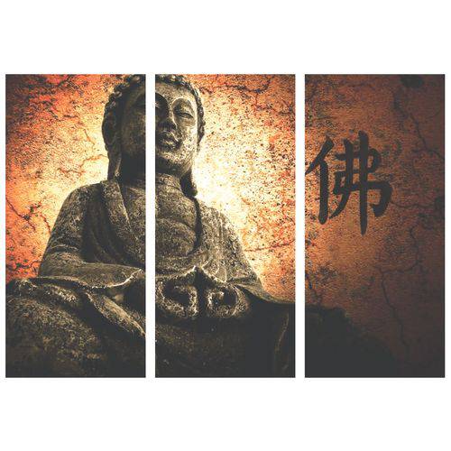 Quadro Oriental Budismo para Decoração Interiores