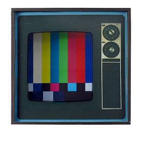 Quadro Porta Objetos TV Vintage