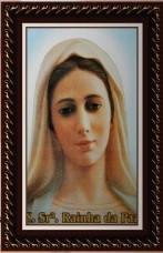 Quadro Religioso Nossa Senhora Rainha da Paz - 70 X 50 Cm | SJO Artigos Religiosos