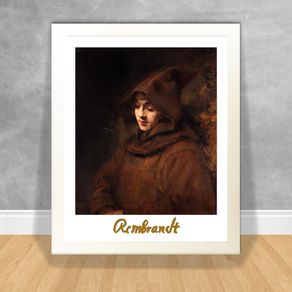 Quadro Rembrandt Ref 11 Rembrandt 11 Branca