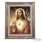 Quadro - Sagrado Coração de Jesus - Modelo 1 - 52 Cm X 42 Cm | SJO Artigos Religiosos
