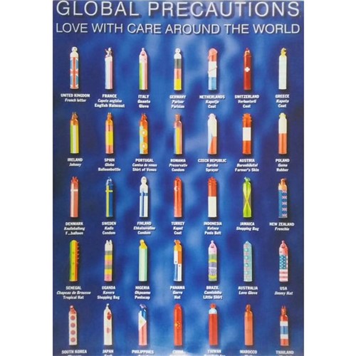 Quadro Tela Global Precautions