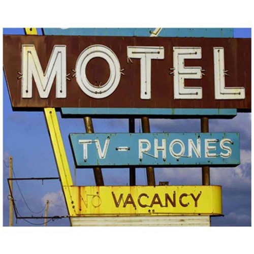 Quadro Tela Motel Tv Phones
