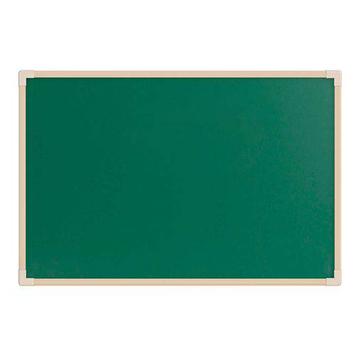 Quadro Verde com Moldura de Madeira Stalo Neo Pintura UV 70x100Cm