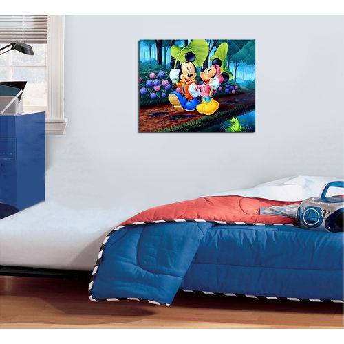 Quadros Decorativos Mickey 0007 - Medidas: 50cm X 40cm