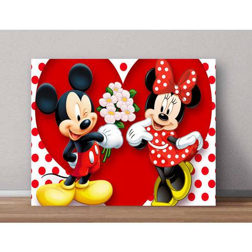 Quadros Decorativos Mickey 0008 - Medidas: 50cm X 40cm
