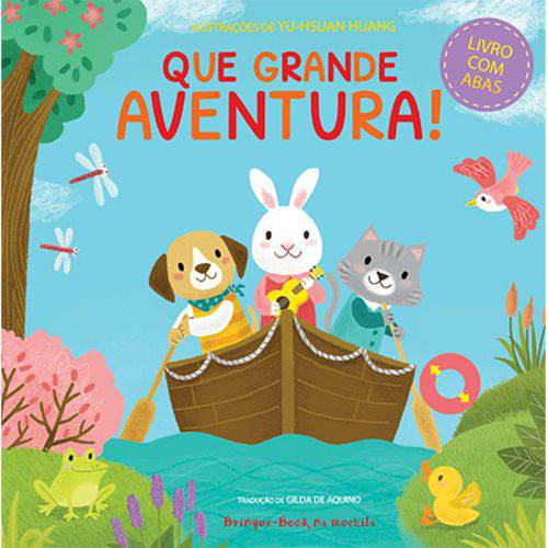 Que Grande Aventura - Editora Brinque-Book