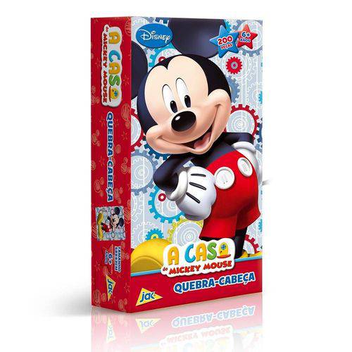 Quebra Cabeça 200 Peças a Casa do Mickey Mouse (Mickey) - Toyster