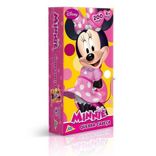 Quebra Cabeça 200 Peças a Casa do Mickey Mouse (Minnie) - Toyster