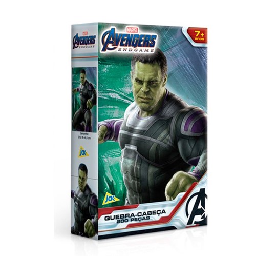 Quebra Cabeça 200 Peças Hulk Vingadores Ultimato Toyster