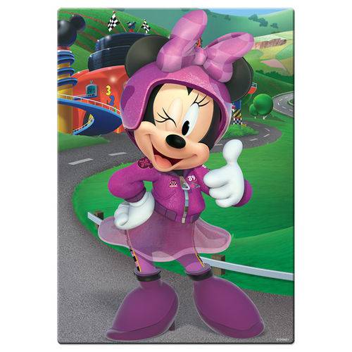 Quebra-cabeça - 200 Peças - Minnie - Mickey Aventuras Sobre Rodas - Disney - Toyster