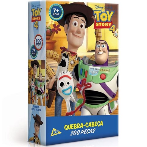 Quebra-Cabeça 200 Peças - Toy Story 4 - Toyster - TOYSTER