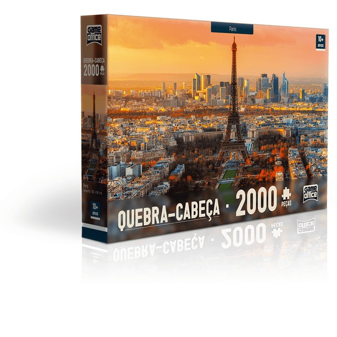 Quebra-Cabeça 2000 Peças - Paris - TOYSTER