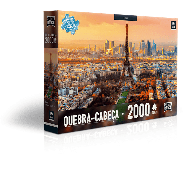 Quebra-cabeça 2000 Peças - Paris