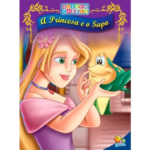 Quebra-Cabeça(20x27): Princesa e o Sapo, a