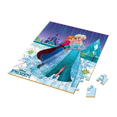 Quebra-cabeça 100 Peças Frozen Disney - Xalingo