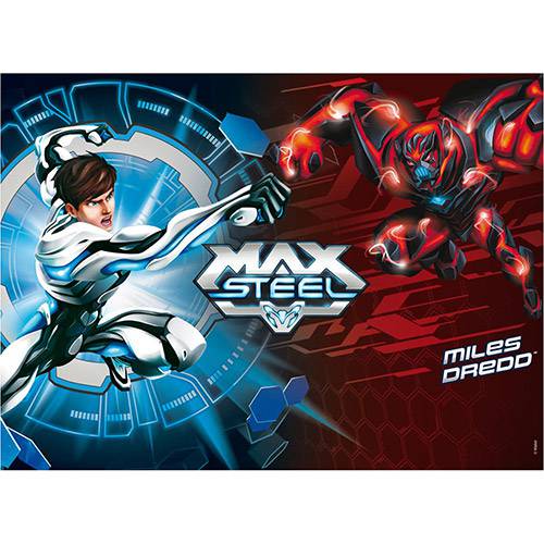 Quebra Cabeça 100 Peças - Max Steel Vs Miles Dredd BCB69 - Mattel