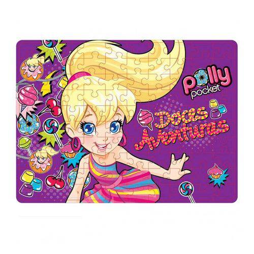 Quebra-Cabeça 100 Peças Polly Pocket - Mattel