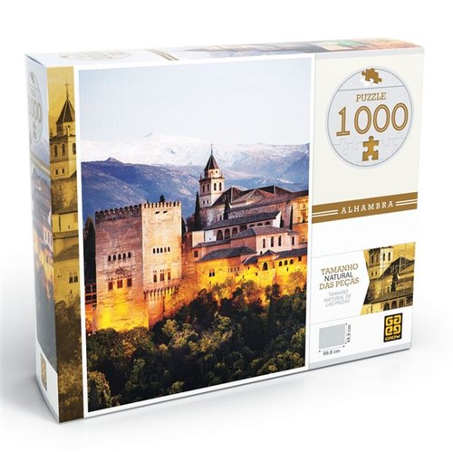 Quebra-Cabeça 1000 Peças Alhambra - Grow