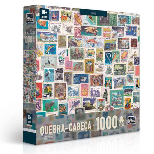 Quebra-cabeça - 1000 Peças - Coleções - Selos - Toyster