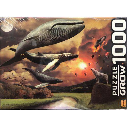 Quebra-cabeça 1000 Peças - Flying Whales
