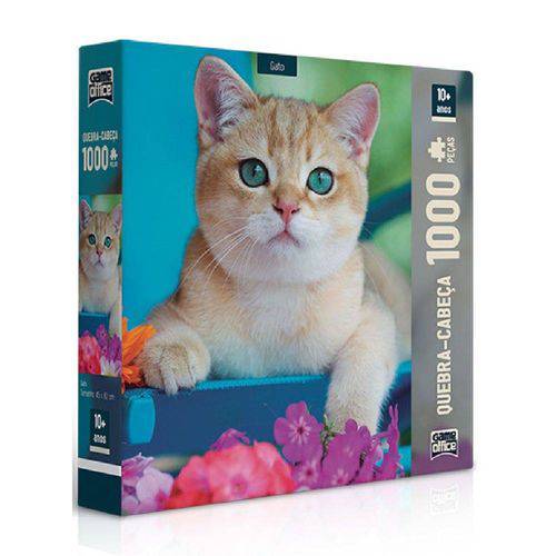 Quebra - Cabeça 1000 Peças - Gato - Toyster