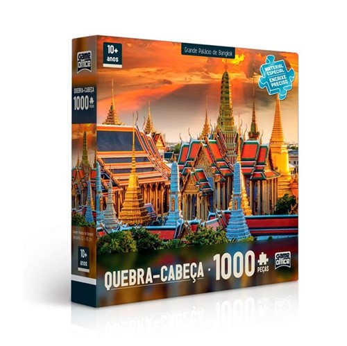 Quebra Cabeça 1000 Peças Palácio de Bangkok Toyster
