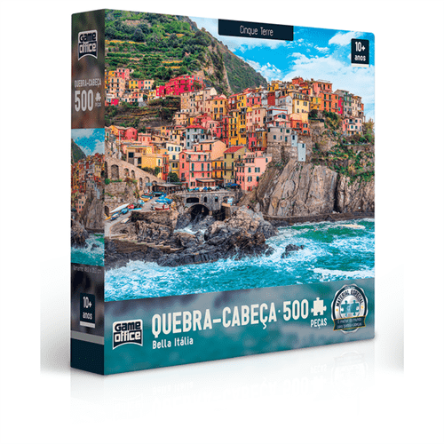 Quebra-cabeça 500 Peças Bella Itália Cinque Terre