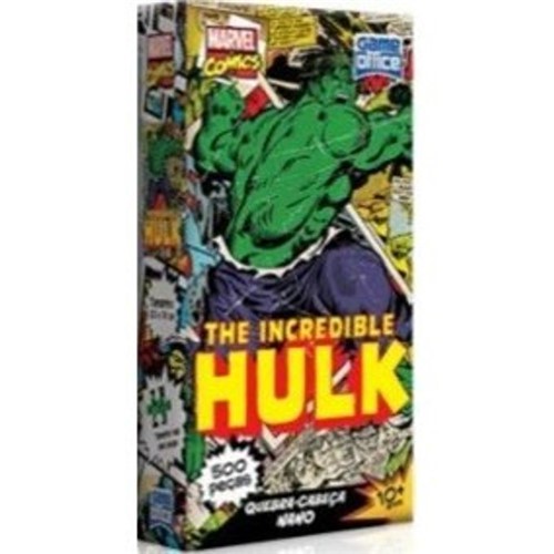 Quebra-Cabeça 500 Peças Nano - Marvel Comics - Hulk - TOYSTER