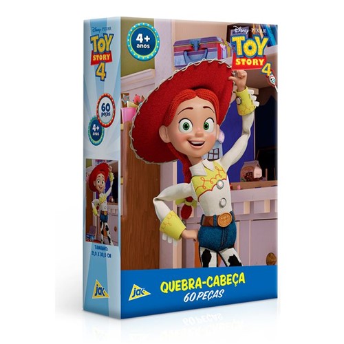 Quebra-Cabeça 60 Peças - Toy Story 4 - Jessie - Toyster - TOYSTER