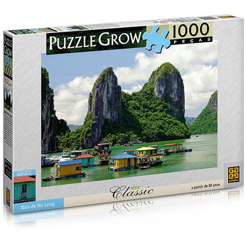 Quebra Cabeça Baía de Ha Long Puzzle - 1000 Peças - Grow
