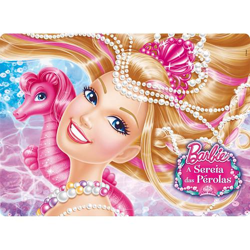 Quebra-Cabeça Barbie Sereia das Pérolas 100 Peças - Mattel