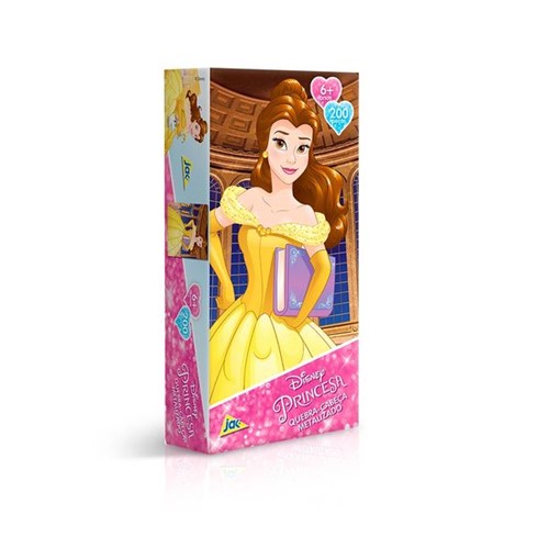 Quebra Cabeça Bela Princesas Disney 200 Peças Toyster