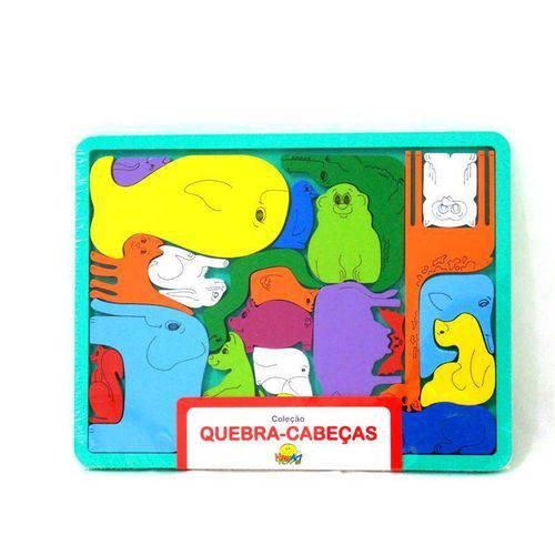 Quebra-cabeça Bicharada - Newart - Brinquedo Educativo