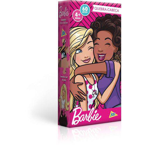Quebra-cabeca Cartonado Barbie Mini 60pcs Toyster