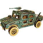 Quebra-Cabeça 3D Jeep Hummer Adesivado - Cia Laser