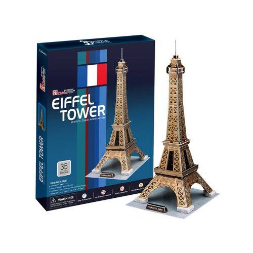 Quebra-Cabeça 3d Puzzle Torre Eiffel - Cubic Fun