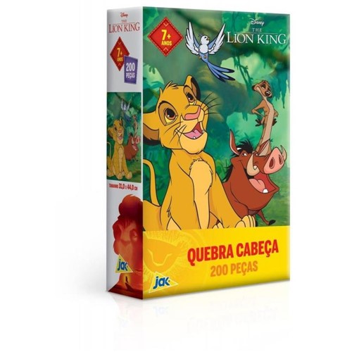 Quebra-Cabeca - Disney - o Rei Leao - 200 Pecas