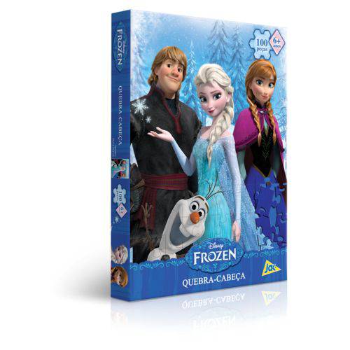 Quebra-cabeça Frozen 100pçs Ref:2226