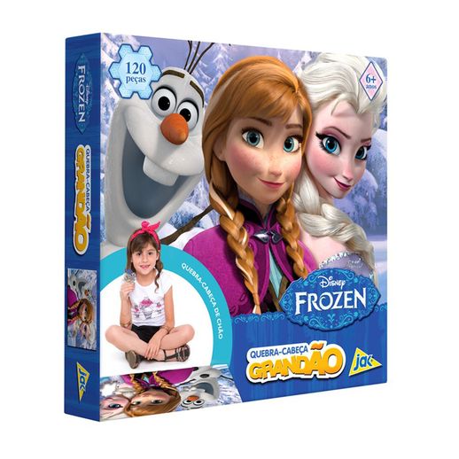 Quebra Cabeça Grandão 120 Peças Frozen - Toyster