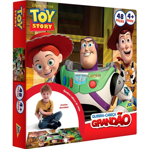 Quebra Cabeca Grandao 48 Pecas Toy Story TOYSTER