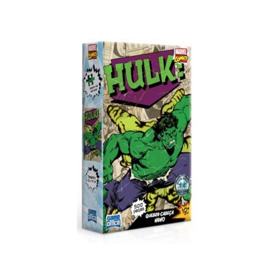Quebra Cabeça Marvel Comics Hulk 500 Peças - Toyster