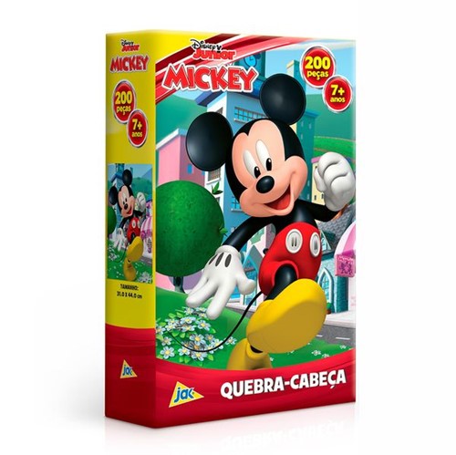 Quebra-Cabeça Mickey 200 Peças Toyster