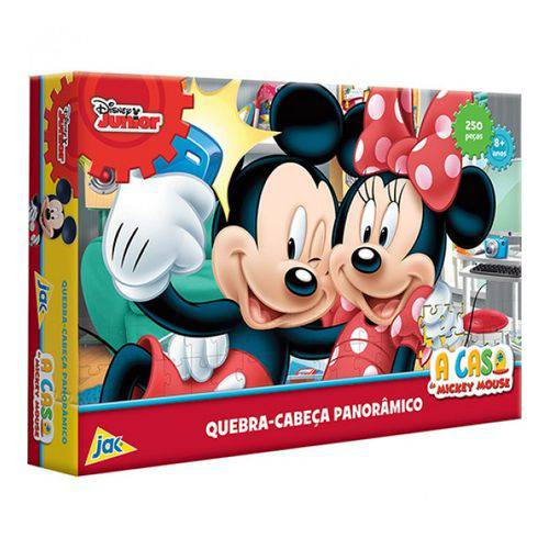 Quebra Cabeça Mickey House 250 Peças -Toyster