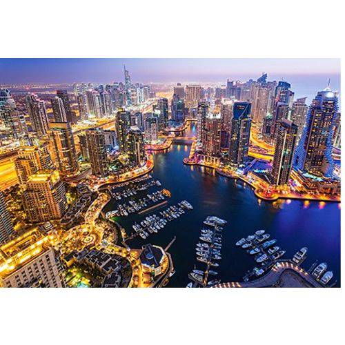 Quebra-Cabeça: Modelo: Dubai At Night (1000 Pcs)