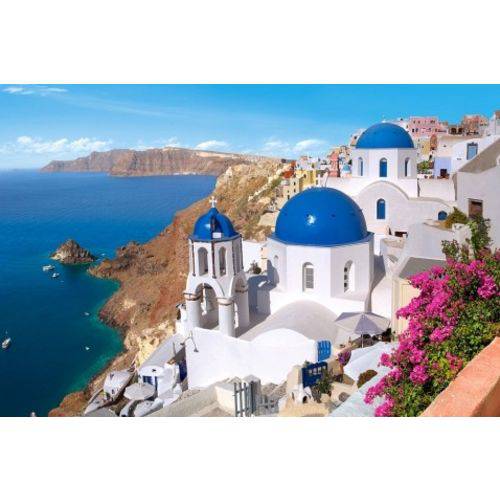 Quebra-Cabeça: Modelo: Santorini Greece (1500 Pcs)