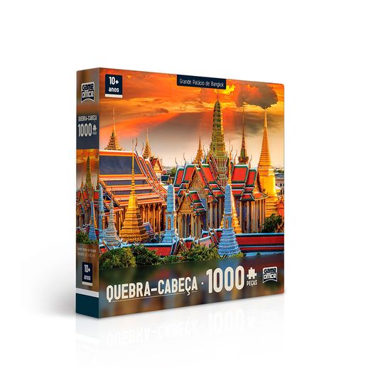 Quebra Cabeça Palácio de Bangkok 1000 Peças - Toyster