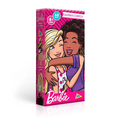Quebra Cabeça Sortido Barbie 60 Peças - Toyster